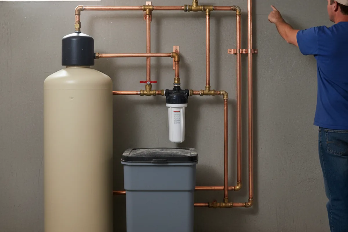 Whole-house water treatment system installed in West Camp